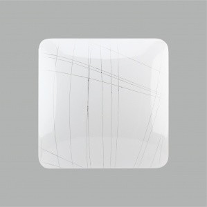 LEEK св-к св/д декоративный 24W(1800lm) 6000K 6K Гранж 350x350x75 квадрат IP22 СЛЛ 078/130