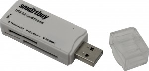 Картридер Smartbuy белый (SBR-749-W)