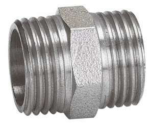 AQUALINK Ниппель 1/2"x1/2", (нар-нар), 2524