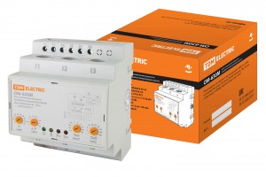 TDM контроль мощности ОМ-630М 5/30-3Н-01 3P DIN-рейка 4 мод. (5-50кВт, реле напр.) SQ1505-0004