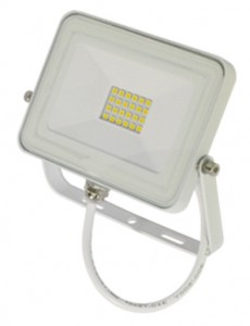 Ecola прожектор св/д 10W 2800 2K 100x80x26 белый IP65 JPWW10ELB