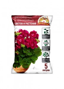 Царица цветов Грунт цветочный 5л. (д/комнатных и оранжерейных) Агроснабритейл