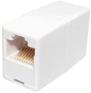 Компьютерный переходник (гнездо-гнездо) 8p8c (RJ45) (проходник), 03-0101-4