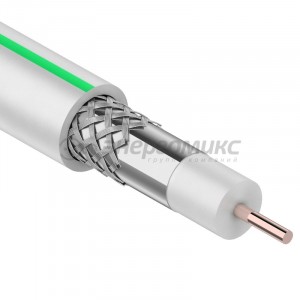Кабель SAT 703 B CCS/Al/Al (75%) 75 Ом (1,02 сталь/медь,опл. 75x0,12) 100м, бел PROCONNECT,01-2431-2