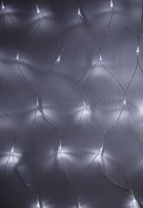 Гирлянда-сетка 180LED, белый, 1,8х1,5м, 8 реж, IP20, присоска 215-135 Neon Night