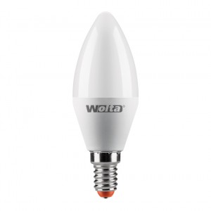 Wolta лампа св/д свеча C37 E14 7,5W(625Lm) 6500K 6K 100X37 25WC7.5E14
