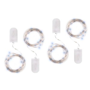 ФАЗА Гирлянды DC-G05-20WS4, комплект 4 шт., бел., 20 LED, 2xCR2032 .5048072