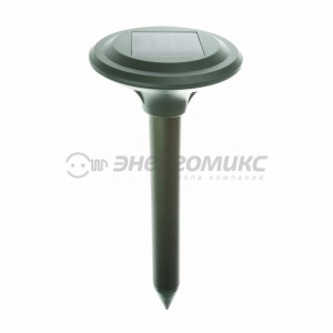 Rexant Отпугиватель кротов USB (до 30м2) 13*37см (солн. бат. 600mAh) металл. 71-0007 ультразвук.