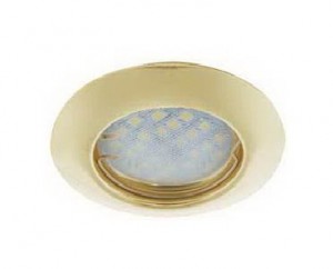 Ecola MR16 GU5.3 DL92 св-к выпуклый Золото (кратно 2!) 30x80 Light FG1622EFY