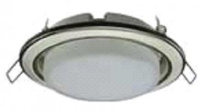 Ecola GX53 H4 св-к  2 цв.Черный хром-жемчуг-черный хром 38x106 FO53H4ECB