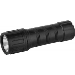 Ultraflash фонарь ручной "эконом" 7102-TH (2xR03) 1св/д 0.5W (16lm), черный/пластик, BL (10 шт.)