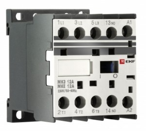 EKF Миниконтактор МКЭ 9А 400В 1NO EKF PROxima