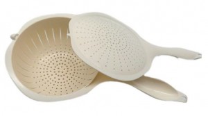 Дуршлаг с крышкой, слоновая кость IS10319/12 Spark Plast