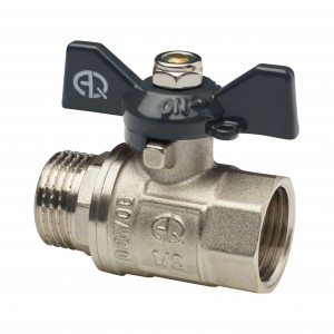 AQUALINK Кран шар. для воды 1/2", (вн-нар) бабочка, 1158