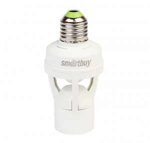 Smartbuy Инфракрасный датчик движения, в патрон E27, 60Вт, до 6м, IP44 (sbl-ms-010)