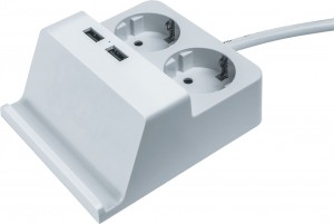 Navigator сет. удл. ПВС 3х1 2 роз. 1.5 м USB2.1A земля NPE-USB03-02-150-E-3X1 61457