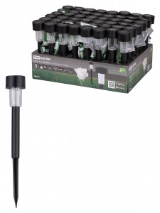TDM св-к СП-325 на солн.батареях, пластик 0.6W 1LED 4,7х25см (48!) SQ0330-0102