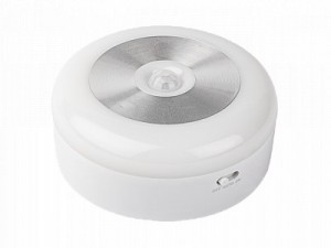 Jazzway Фонарь св-к TS6-L1W-SENS (датч.движ.) (3xR6) 6SMD 0.8W(60lm) 2 реж. 83x83x36 IP43