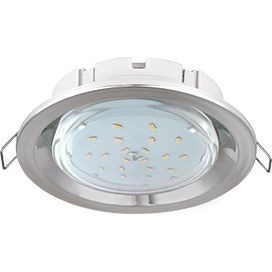 Ecola GX53 FT3225 св-к глубокий легкий Серебро 27x109 FS5305ECB