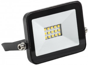 IEK прожектор св/д СДО 06-10 10W(900lm) 4000K 4K черный IP65 LPDO601-10-40-K02