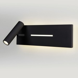 Elektrostandard Бра св/д 15W 4000KJ 4K 550lm USB Tuo LED 300x87x146 MRL LED 1117 черный a058495
