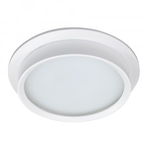 Feron cв-к встр. GX70 IP44 белый круг 140х46 DL704 51105