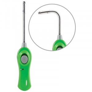 Зажигалка газовая ECOS GLF-002G, зеленая 157796