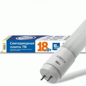 IONICH T8 G13 18W(2100lm) 4000K 4K 1200х26 матовая/стекло ILED-SMD2835-T81200 1511