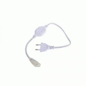 LEEK сетевой шнур для св/д ленты 220V на  100м 800вт 5050 LE010631-010