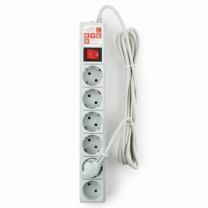 Power Cube (КУБ) Классик сет. удл.-фильтр ПВС 3х0.75 6 роз. 3 м 10А СЕРЫЙ (РФ) SPG(5+1)-B-10 (2 шт.)