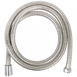 Шланг для душа растягивающ.антитвист,150-170см,1/2"(Имп)-1/2"(Имп),нерж.сталь,латунь,Рыжий Кот106112