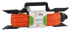 ЭРА силовой удлинитель на рамке ПВС 2х1 1 роз. 10 м IP44 UFx-1-2x1.0-10m-IP44 1303