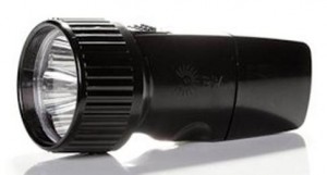 ЭРА фонарь ручной SDA30M (акк. Ni-MH 0.25Ah) 5св/д, черный/пластик, вилка 220V, BL