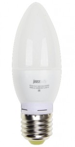 Jazzway Свеча E27 5W(400Lm) 4000K 4K 104x37 матовая PLED-ECO-C37 .2855329A