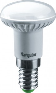 Navigator R39 E14 2.5W(238lm) 4200 4K матов. 65x39 аллюм. NLL-R39-2.5-230-4K-E14 (10!) 94134