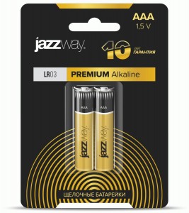 Э/п  JAZZway PREMIUM Alkaline LR03/286 BL2