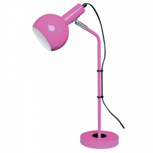 Uniel UML-B702 св-к настольный, 60W Е14 мех. выкл. розовый PINK