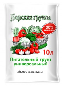 Борские грунты Универсальный 10л. Агроснабритейл