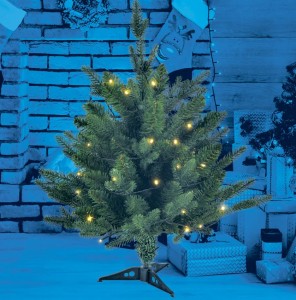 Uniel Дерево св/д «Ёлочка» 3АА(не в/к) 54х60см 30LED ULD-T5460-030/SNA/3AA WARM WHITE IP20 XMAS TREE