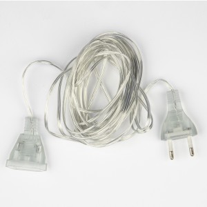 Удлинитель д/подключения гирлянд 3м., прозр.провод 10W UCX-Y25/10W-300 CLEAR Uniel