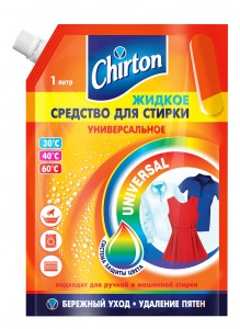 Жидкое средство для стирки Чиртон УНИВЕРСАЛЬНОЕ Дой-пак 1000мл CHIRTON(КРД, СПб 2!)