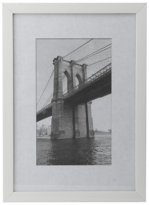 Фоторамка (Ф/р) Image Art 500 / 21х30 белый пластик 0649