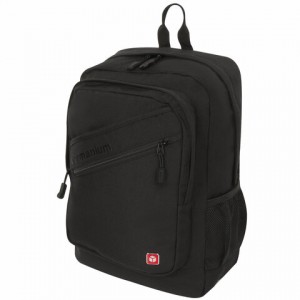 Рюкзак B-PACK "S-09" (БИ-ПАК) универсальный, с отделением д/ноутбука, уплотненная спинка, черный, 44