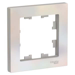 Schneider AtlasDesign рамка СУ 1 мест. жемчуг ATN000401