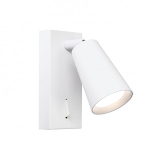 WOLTA св-к накладной CONO IP20 под лампу GU10 Белый WH 85x140 WSL-GU10/W11W