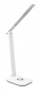 Smartbuy св-к настольный св/д Галатея, 9 W, белый (SBL-DL-9-sq-w)