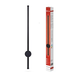 ASD/InHome св-к св/д декор подсветка ESTETIKA 15W(1050lm) 4000K 4K 800х50x25 черн LUV-80B-40BL 4438