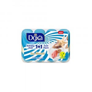 Мыло туалетное  Beauty Sea Minerals 4х80гр Doxa