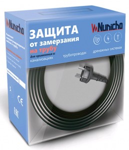NUNICHO саморег. кабель экран ОУ (комплект на трубу) SRL 16-2CR-5 (5м/16Вт) 988817