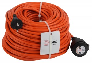 ЭРА силовой удлинитель-шнур ПВС 2х1.5 1 роз. 50 м IP44 в бухте UPx-1-2x1.5-50m-IP44 8863